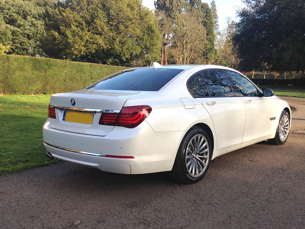 BMW 7 Series | Wedding Car | Prestige & Classic Wedding Cars